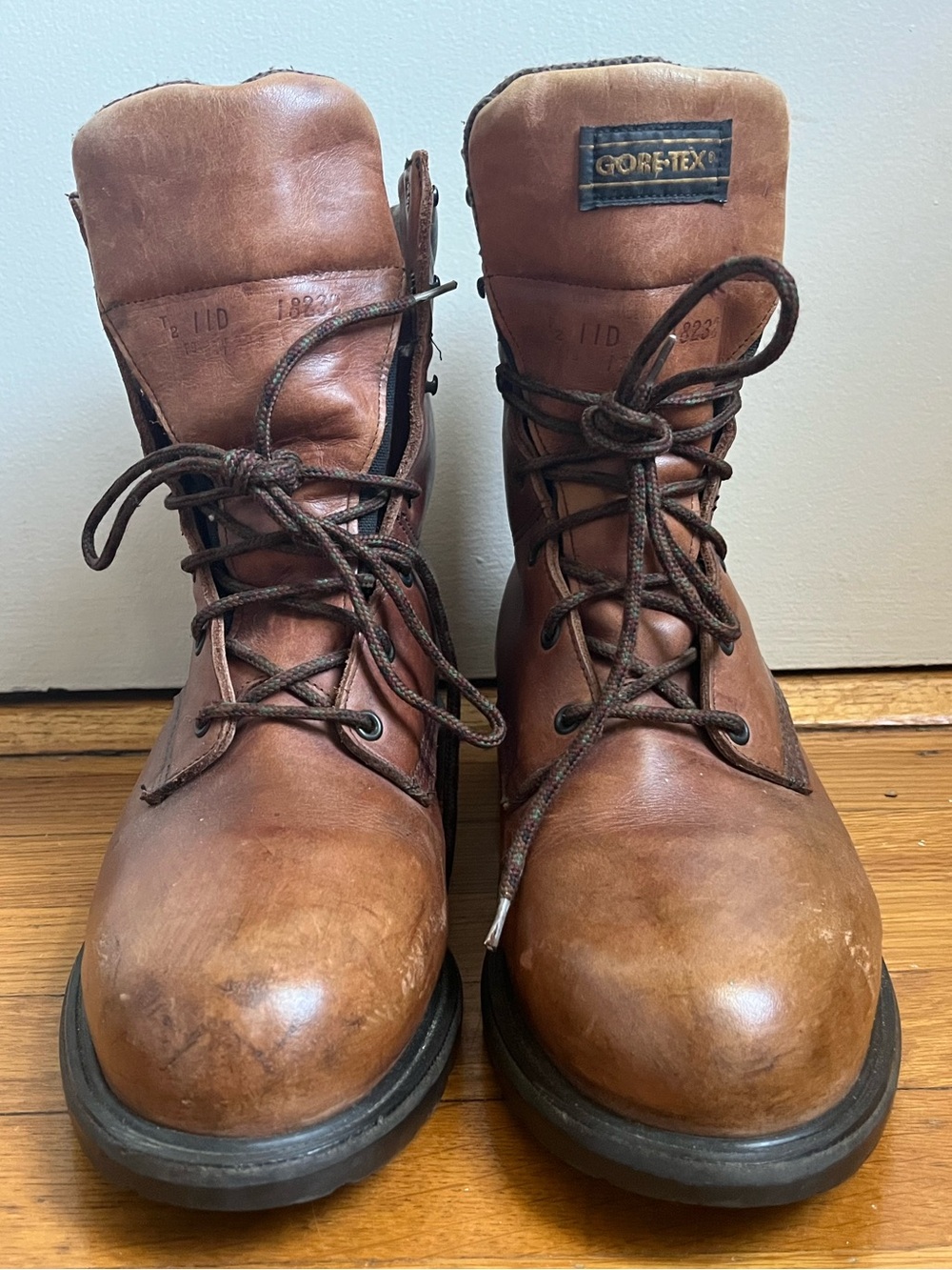 REDWING GORE-TEX Brown Leather Work Boots - Men's 11D